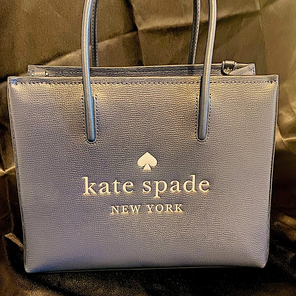 Blue kate spade crossbody/satchel (brand new never worn)